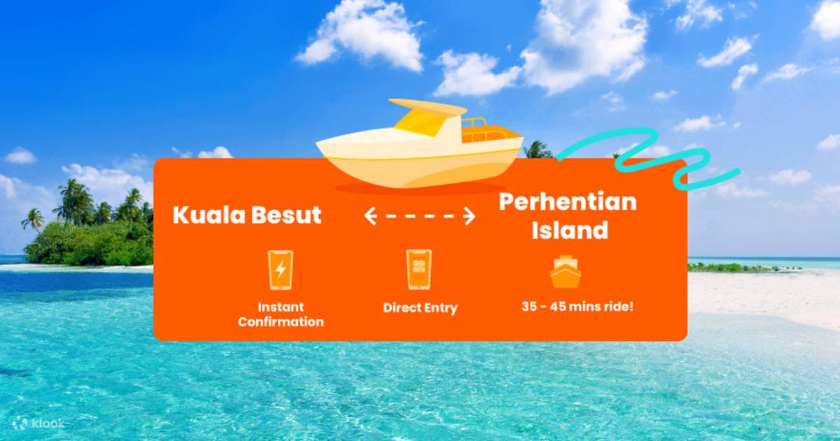 Kuala Besut Jetty and Perhentian Island Boat Transfers Klook Malaysia